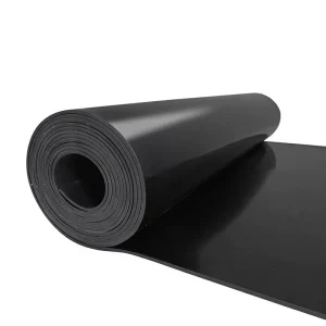 Industrial Insulated Rubber Sheet Mat Flooring Use Black 5mm Model 040