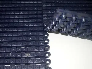 Industrial Machine Made Modern Anti Slip Interlocking Floor Mat for Factory Kitchen Warehouse High Traffic X Grip Modular Mat