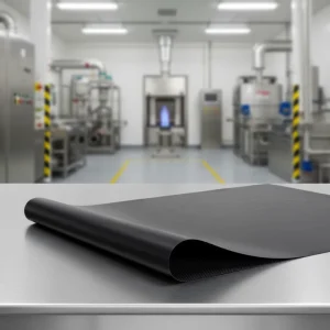 Industrial Partition Curtain Fabric Flame Retardant PVC Knife Coated for Warehouse & Factory Segregation
