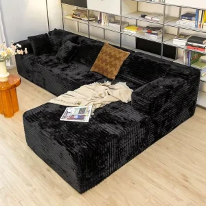 Influencer Recommended Living Room Compressed Sofa CE Certified Sectional Modular Corner Vacuum Sofa