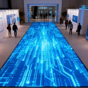 Interactive Full-Color LED Dance Floor Screen P2.97 P3.91 Anti-Slip Waterproof Display Panel