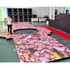 Interactive LED Floor Tile Shockproof for Event Venues, Shopping Centers, Exhibition Halls, and Cinemas