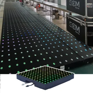 Interactive Sensor RGB Pixel Dance Floor for Festivals, Concerts, Clubs, and Lounges