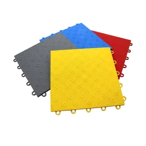 Interlocking Anti-Slip Rubber Garage Floor Tiles