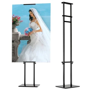 Iron A4 Double-Sided Floor-Standing Poster Stand KT Board