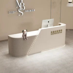 JS029 Reception Desk and Chairs for Gym, School, and Office Commercial Use with Customizable Color