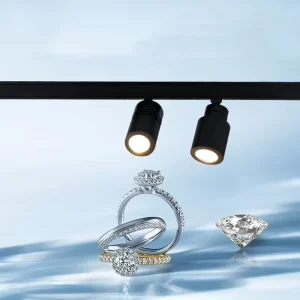 Jewelry Showcase LED Track Spotlight 0-10V DALI Dimmable Adjustable