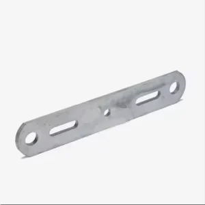 Jiujin ISO9001 Certified Adjustable Customizable Single Side Hot Dip Galvanized Steel Flat Cross Arm Brace for Overhead Line