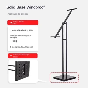 KT Board Bracket Removable Double-Sided Vertical Floor-Standing Display Rack Poster Billboard Stand Model 720