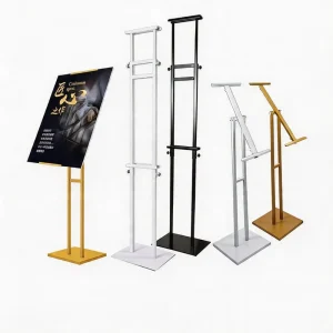 KT Board Double-Sided Vertical Poster Display Stand