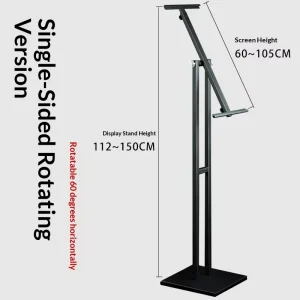 KT Board Poster Bracket Display Rack Slant Hanging Picture Shelf Doorway Billboard Double-Sided Adjustable Movable