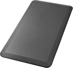 Kitchen Anti-Fatigue PVC Floor Mat Long Non-Slip Easy-Clean Dirt-Resistant Patterned Mat