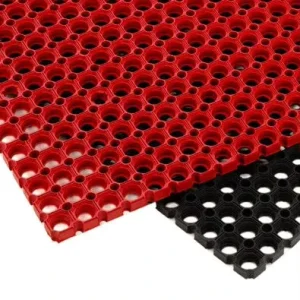 Kitchen Anti slip Anti Fatigue Floor Rubber Mat With Holes