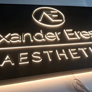 Koncept Custom 3d Light Signage Advertising Acrylic Led Metal for Company & Hospital Application Outdoor Advertising Light Box