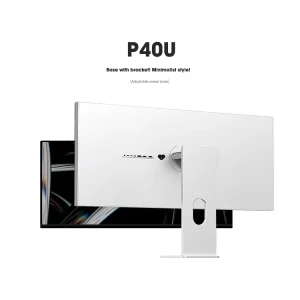 Kuycon P40U Monitor Factory Price DC 12V Solar Flat IPS Panel Screen Desktop PC Computer LCD Monitors