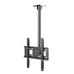 LCD TV Hanging Bracket Wall-mounted Advertising Machine Ceiling Universal Telescopic