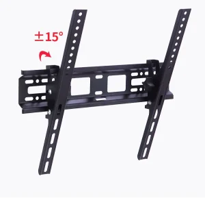 LCD TV Monitor Wall Mount Tilting Arm Bracket with Angle Adjustment
