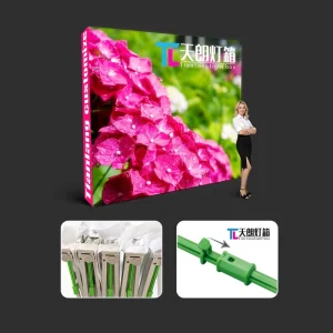 LED Backlit Pop-Up Display Portable Light Box for Trade Show Exhibition