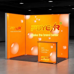 LED Backlit SEG Light Box with PVC Frame for Trade Show and Exhibition Displays