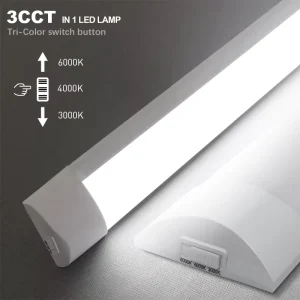 LED Batten Fixture Industrial Tube Lamp Shop Lighting High Workshop LED Strip Linear Lamp LED Light