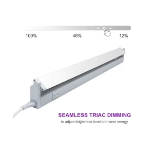 LED Batten Fixture Tube Lamp Shop Lighting Rotatable LED Strip Linear Lamp Flexible LED Light Batten