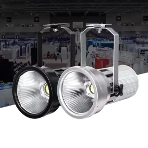 LED COB Exhibition Spotlight with Tri-Color Light
