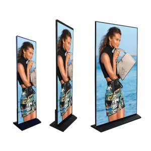 LED Digital Signage Poster Screen IP65 SDK-Enabled Elevator Display Stand