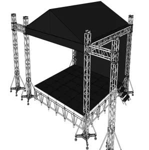 LED Display Truss Base Plate for Outdoor Stage Platforms