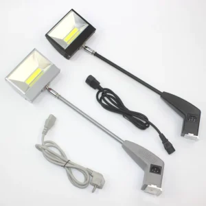 LED Exhibition Arm Light 20/30/50W Display Spotlight with Flexible Gooseneck for Trade Show Booths and Museums