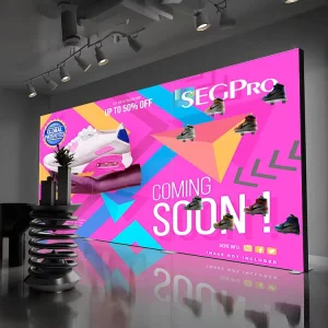 LED Fabric Light Box Display for Trade Show Booth or Retail Showcase
