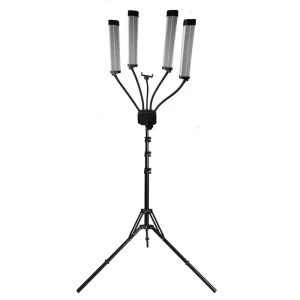 LED Fill Light 4 Arms 65W 3200K 6500K for Photography and Video Studio