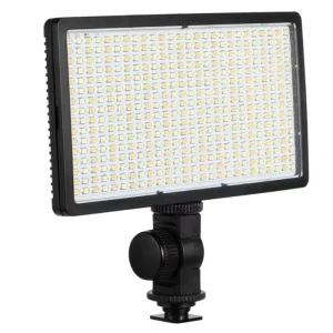 LED Fill Light 416 Beads 32W Flat Panel Photography Light for Live Broadcast and Outdoor Use