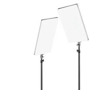 LED Flat-Panel Fill Light with Three Color Temperatures for Live Streaming, Photography and Videography