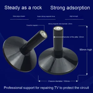 LED LCD TV Screen Repair Tool with Magnetic Support Stand Bracket and Suction Cup for 32 Inch Hotel TVs