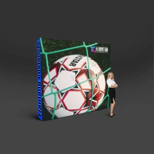 LED Light Box Pop-Up Display with Edge-Lit Technology for Exhibition Booth