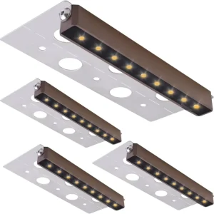 LED Long Strip Wall-Washing Floodlight 2700K for Stairs, Railings, Gardens, Stores, Courtyards, and Landscapes