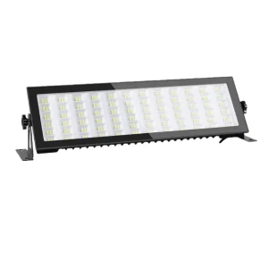LED Long Strip Wall-Washing Floodlight Lamp Bar Rectangular 4000K 6500K 6-Row 150W Workshop Store Fixture