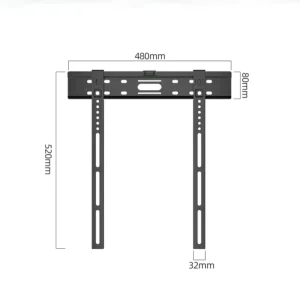 LED Monitor TV Wall Mount Bracket Steel Multi-Size Flat-Mount Office Motion Mount