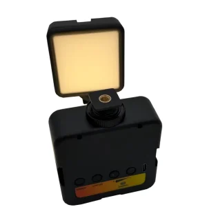 LED Photography Fill Light 2500K 7000K Adjustable Color Temperature Portable Foldable High CRI (>85) Rechargeable 1800mAh