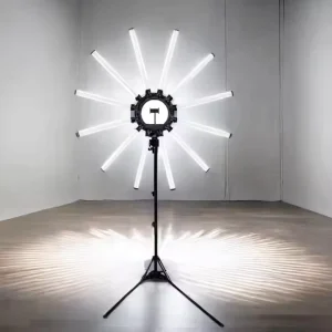 LED Ring Fill Light for Online Shows, Studio Video and Camera Photography, Without Bracket