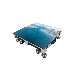 LED Screen Dance Floor Panel P2.5 Indoor Display Tiles with 4K HDR and 1000:1 Contrast Ratio for Trade Shows