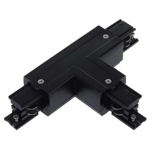 LED Spotlight Track Rail T Connector 4 Wires 3 Circuits Aluminum Alloy 220V COB Indoor Shop Hotel Ra90 CRI 5 Year Warranty