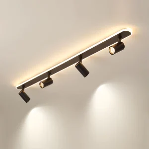 LED Spotlights COB Strips Simple Modern Living Room Line Lights for Background Wall Corridor Dining Room