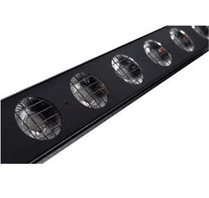 LED Sun Strip Light 450W Amber Orange Color LED Bar Light