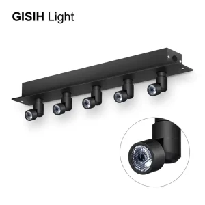LED Track Spotlight Aluminum Mini Track Light for Exhibition and Cabinet Jewelry Display Lighting