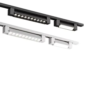 LED Track Spotlight Long Bar Floodlight Aluminum Alloy Surface-Mounted Adjustable Guide Rail Fill Light 6000K/4000K