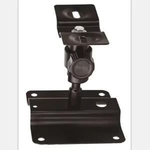 LEILEI SWB 4 Steel Adjustable Speaker Ceiling Wall Mount Brackets 6kg Loading for Speakers Stable Holder