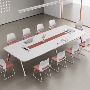 LR-CT-078 Modern Wood Negotiation Table Set for Office or Hotel Conference Room