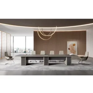 Lacquered MDF Training and Conference Table for Offices