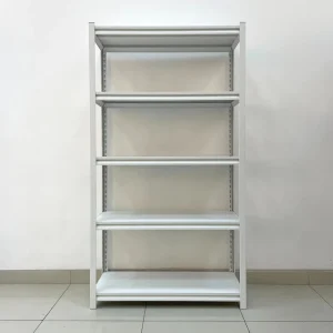 Laminated Board Shelf Steel Angle Boltless Rivet Shelving Unit